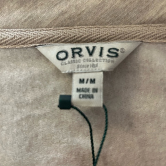 Orvis Cream V-Neck Sweatshirt - Picture 6 of 9